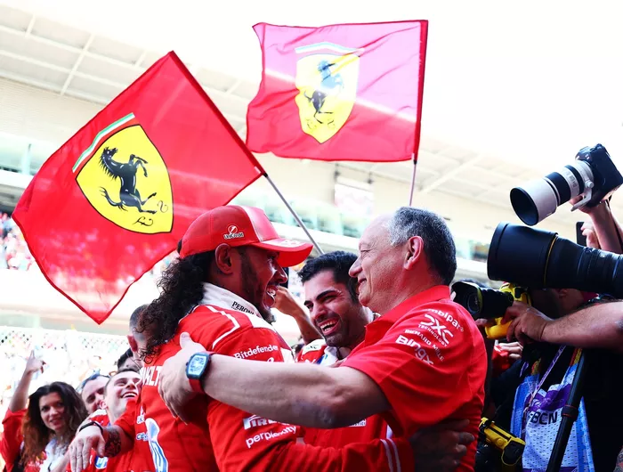 Frederic Vasseur, Ferrari, Lewis Hamilton, Ferrari