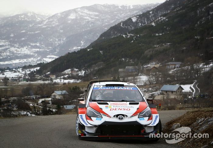 Elfyn Evans, Scott Martin, Toyota Gazoo Racing WRT Toyota Yaris WRC
