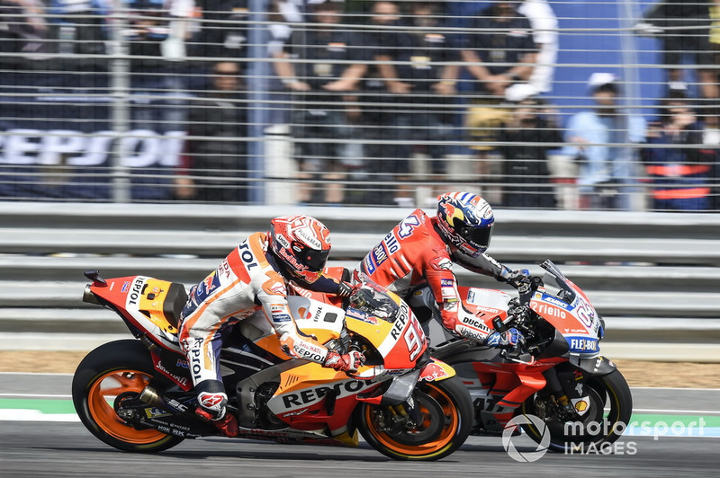Андреа Довіціозо, Ducati Team, Марк Маркес, Repsol Honda Team