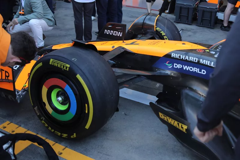 Détails techniques du McLaren MCL38