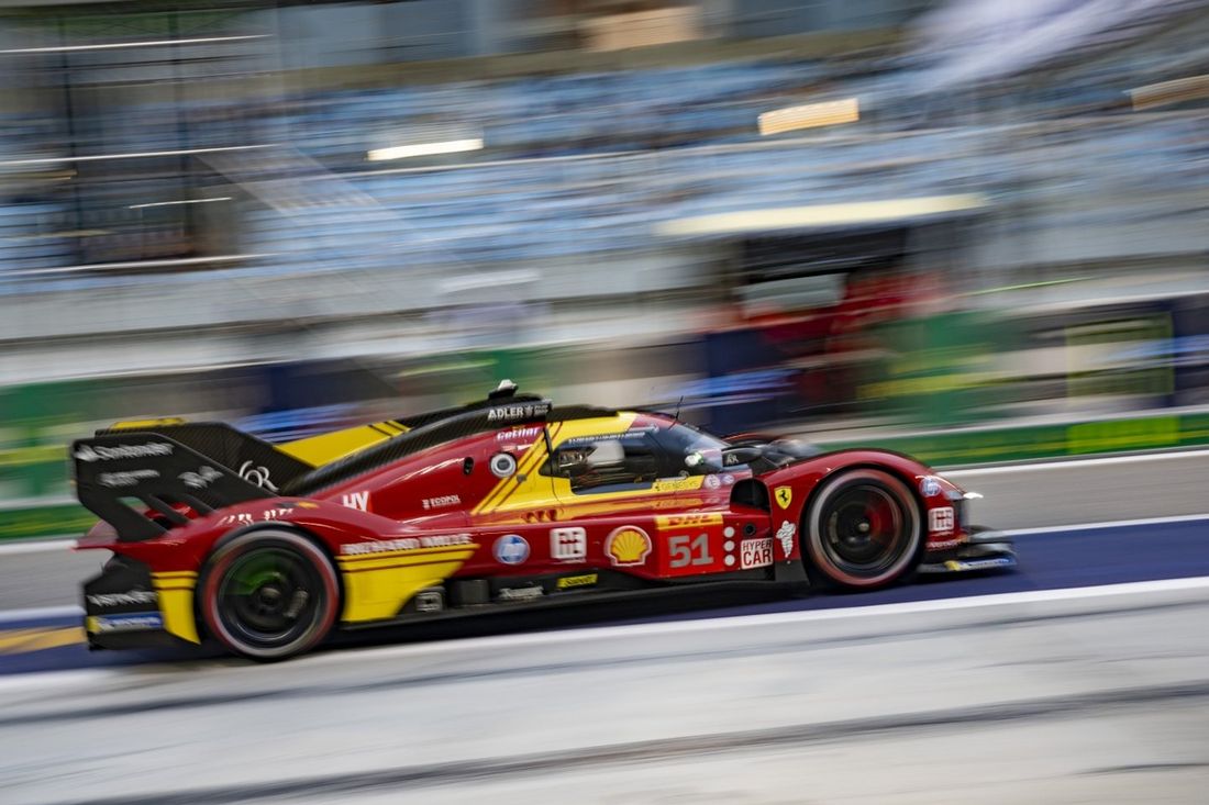 #51 AF Corse Ferrari 499P: Alessandro Pier Guidi, James Calado, Antonio Giovinazzi