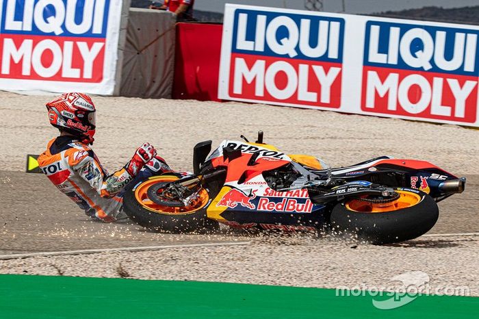 Accidente de Marc Márquez, Repsol Honda Team