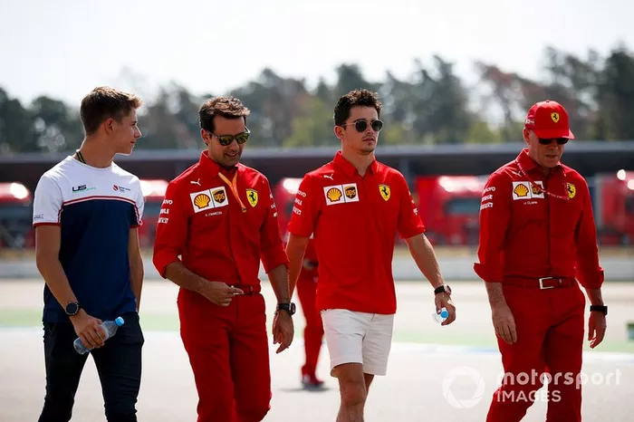 Charles Leclerc, Arthur Leclerc e mecânicos