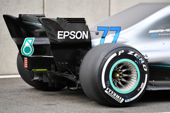Valtteri Bottas, Mercedes AMG F1 W09 arka kanat