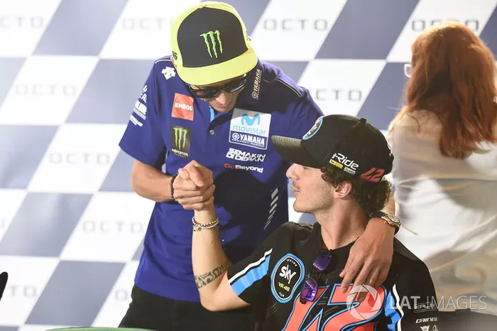 Valentino Rossi, Yamaha Factory Racing, Bagnaia