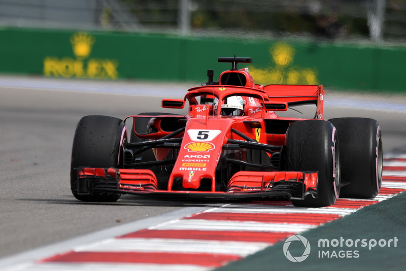 5. Sebastian Vettel, Ferrari SF71H
