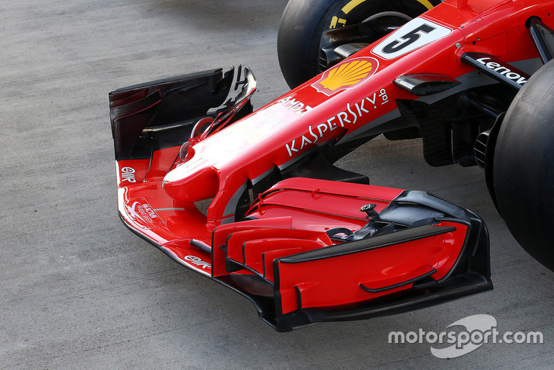 Ferrari SF71H, переднє антикрило