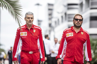 Maurizio Arrivabene, Team Principal Ferrari e Gino Rosato, Ferrari