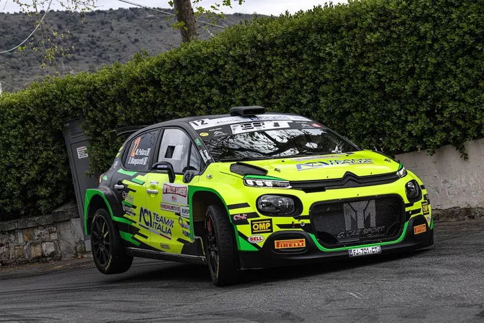Marco Pollara, Daniele Mangiarotti, Movisport, Citroen C3 R5  