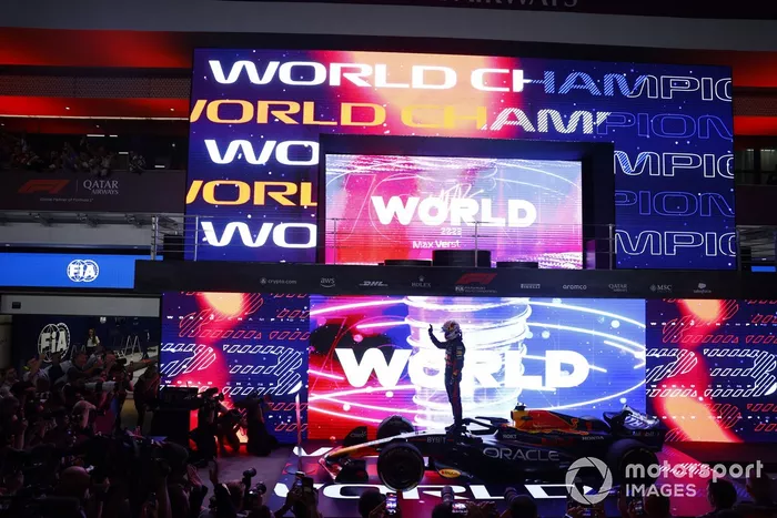Les festivités du troisième titre mondial de Max Verstappen