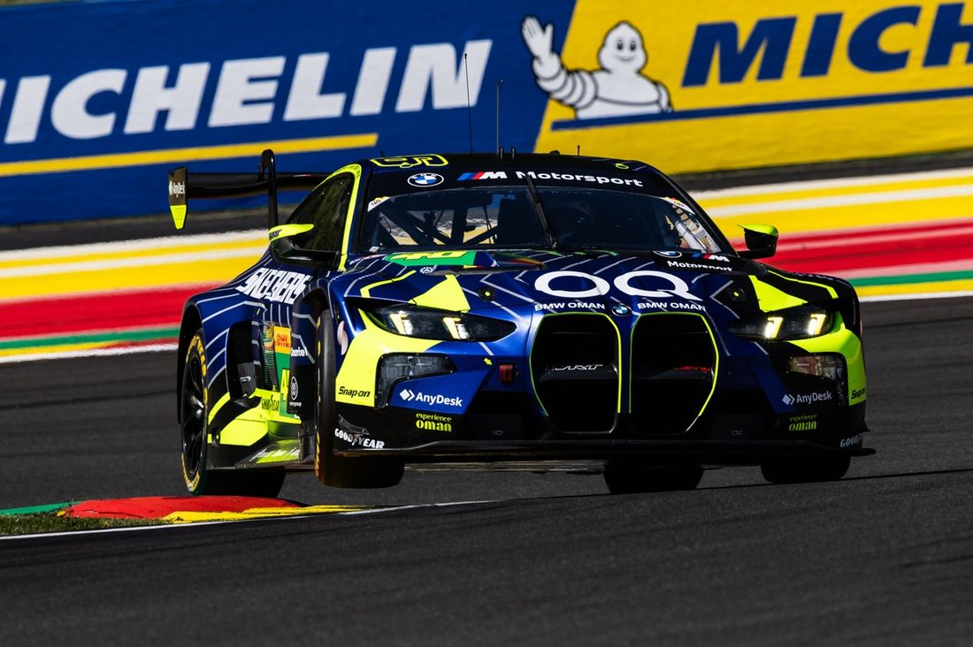 #46 Team WRT BMW M4 LMGT3: Ahmad Al Harthy, Valentino Rossi, Kelvin Van Der Linde