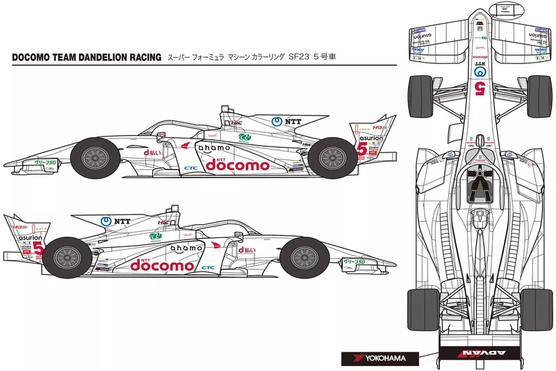 #5 DOCOMO TEAM DANDELION RACING