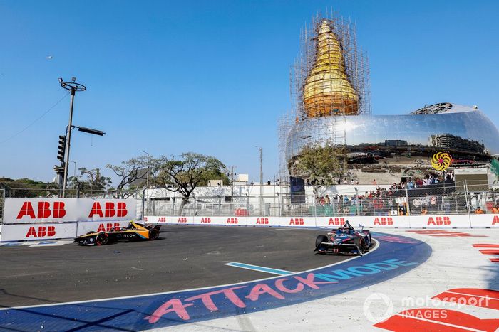 Dan Ticktum, Equipo NIO 333 FE, NIO 333 ER9, en la zona de ataque