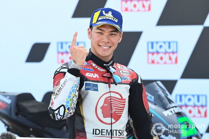 Ganador de la pole Takaaki Nakagami, Team LCR Honda