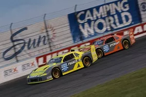 Ernie Francis Jr. at the  SRX race at Lucas Oil Raceway 