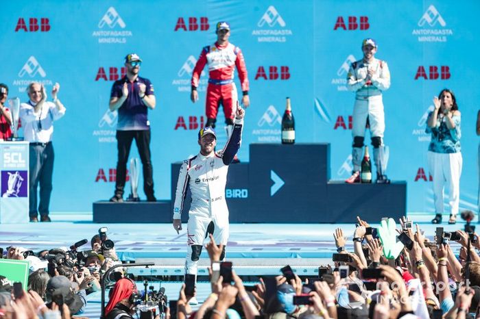 Sam Bird, Envision Virgin Racing, celebra