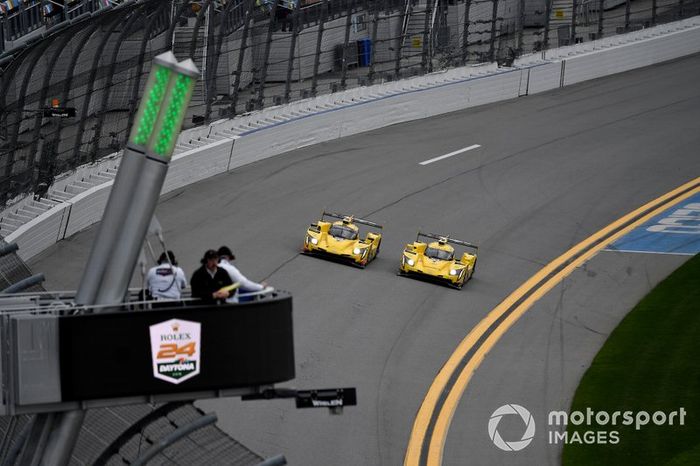 #84 JDC-Miller Motorsports Cadillac DPi, DPi: Simon Trummer, Stephen Simpson, Chris Miller, Juan Piedrahita, #85 JDC-Miller Motorsports Cadillac DPi, DPi: Misha Goikhberg, Tristan Vautier, Devlin DeFrancesco, Rubens Barrichello