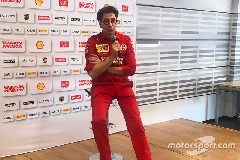 Mattia Binotto, Team Principal Ferrari