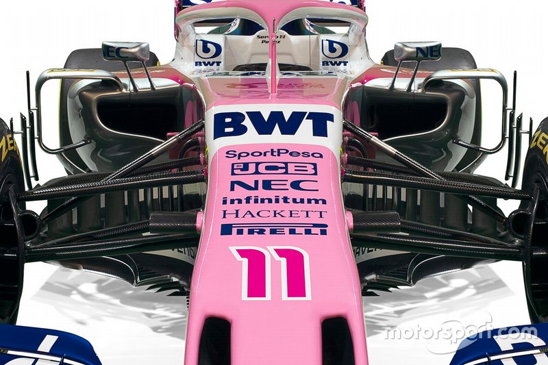 Racing Point livery detail
