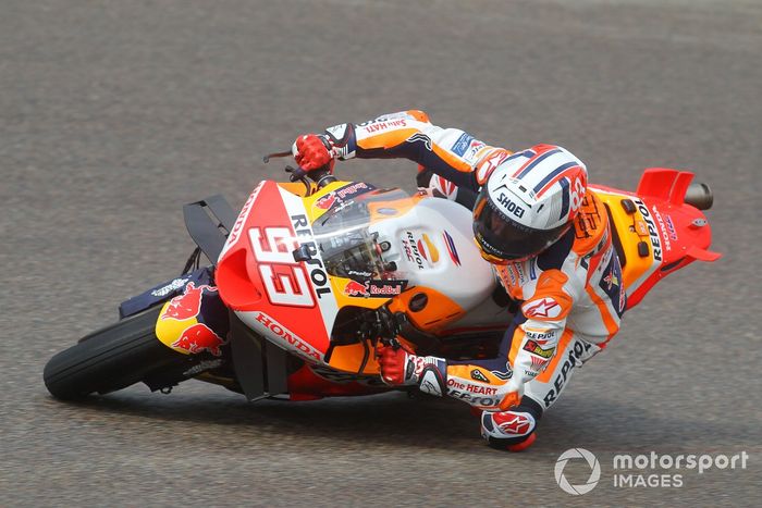 Marc Márquez, caída del Repsol Honda Team