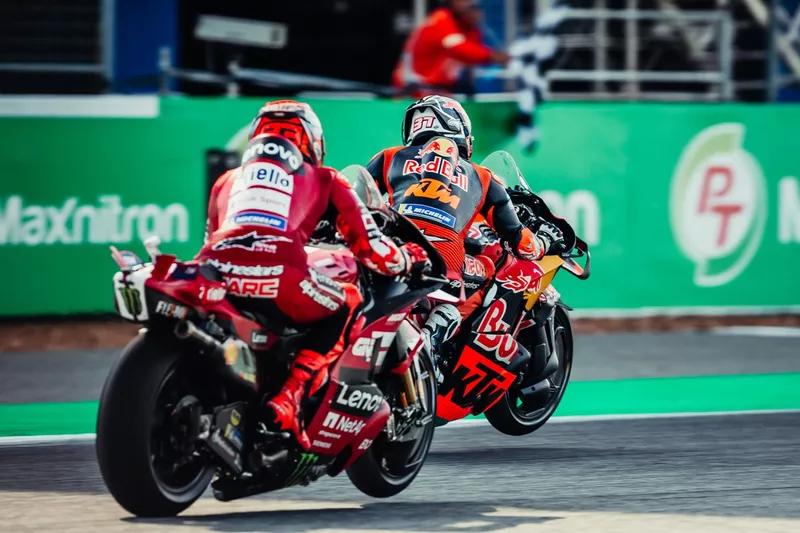 Pedro Acosta, Red Bull KTM Factory Racing, Marc Marquez, Ducati Team