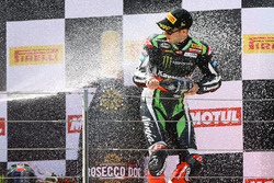 Podium : le vainqueur Jonathan Rea, Kawasaki Racing