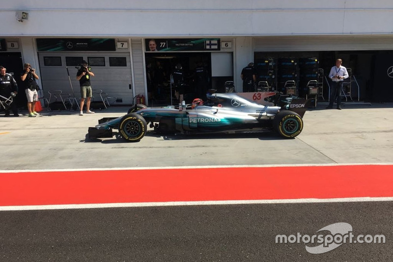 George Russell, Mercedes W08, Mercedes AMG F1