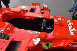 Ferrari SF70H cockpit detail