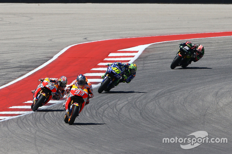 Marc Márquez, Repsol Honda Team, Dani Pedrosa, Repsol Honda Team, Valentino Rossi, Yamaha Factory Racing