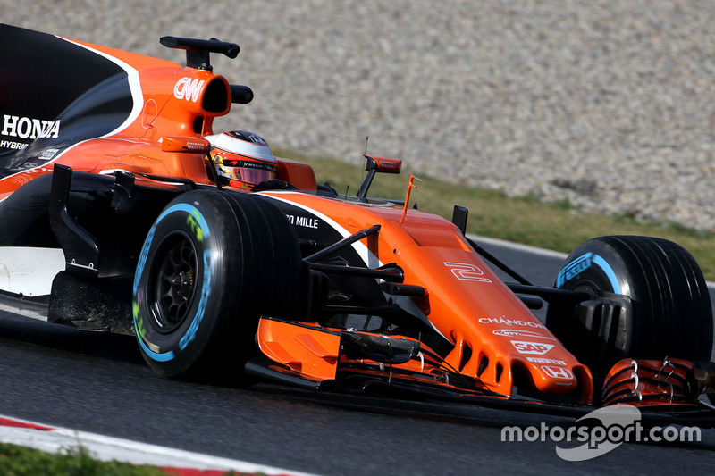 17º Stoffel Vandoorne, McLaren MCL32, 1:22.576, ultrablandos, (101 vueltas)