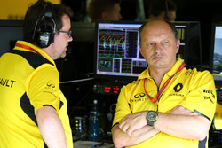 Julien Simon-Chautemps, Renault Sport F1 Team e Frederic Vasseur, Renault Sport F1 Team, Racing Dire