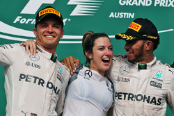 Podium: 1. Lewis Hamilton, Mercedes AMG F1; 2. Nico Rosberg, Mercedes AMG F1; 3. Daniel Ricciardo, R