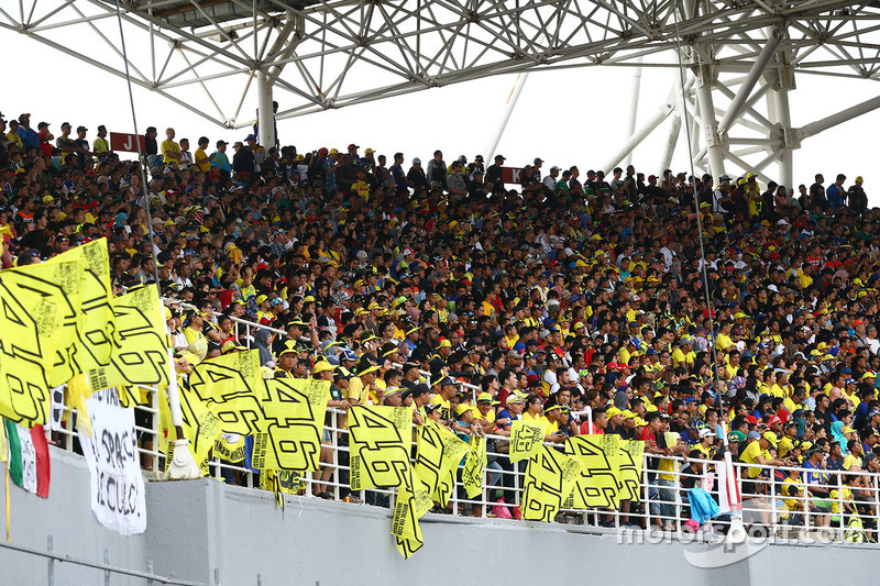 Fans of Valentino Rossi, Yamaha Factory Racing