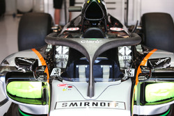 Машина Sahara Force India F1 VJM09 с системой защиты головы