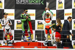 Владимир Леонов на подиуме Moscow Raceway, 2013