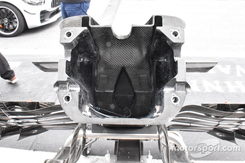 Sauber C37 burun detay
