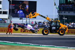 Brendon Hartley, Scuderia Toro Rosso STR13 na crash