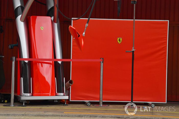 Pantalla de garaje Ferrari