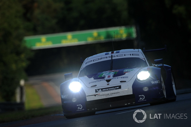 #91 Porsche GT Team Porsche 911 RSR: Richard Lietz, Gianmaria Bruni, Frédéric Makowiecki