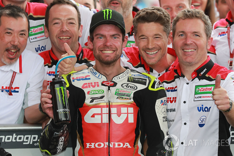 Le vainqueur Cal Crutchlow, Team LCR Honda