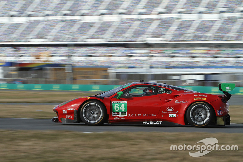 42.- #64 Scuderia Corsa Ferrari 488 GT3, GTD: Bill Sweedler, Townsend Bell, Frankie Montecalvo, Sam Bird