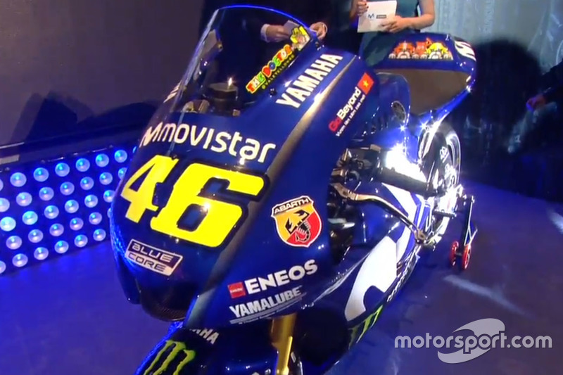 Yamaha YZR-M1 of Valentino Rossi, Yamaha Factory Racing