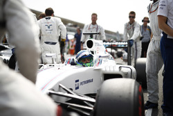 Felipe Massa, Williams FW38 Mercedes op de grid
