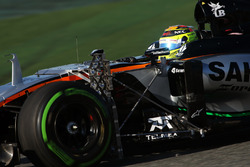 Sergio Perez, Sahara Force India F1 VJM09 avec des capteurs