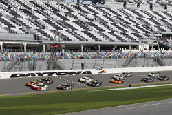 Start: #2 Ferrari of Houston Ferrari 458: Ricardo Perez leads