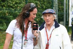 Jackie Stewart, talks, Alexandra Legouix, TV Presenter