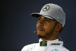 Льюіс Хемілтон, Mercedes AMG F1 на прес-конференції