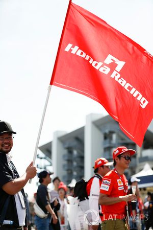 Bandera de Honda
