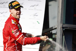Победитель: Себастьян Феттель, Ferrari