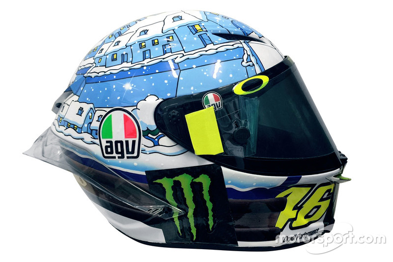 Helm Valentino Rossi, Yamaha Factory Racing